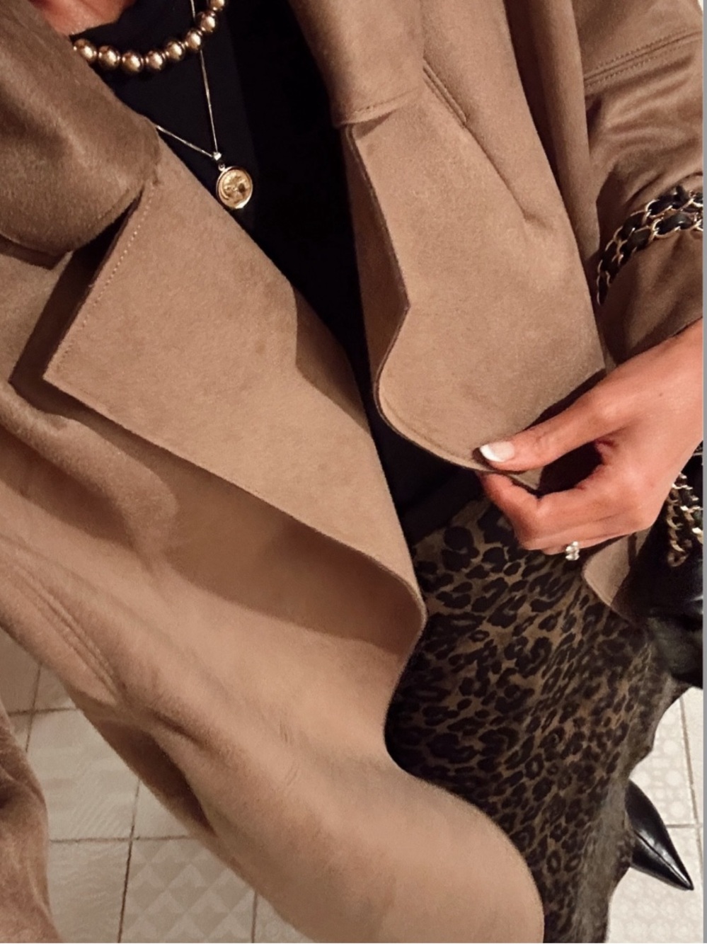 Favorite Daughter The Josie Leopard Print
Maxi Skirt S